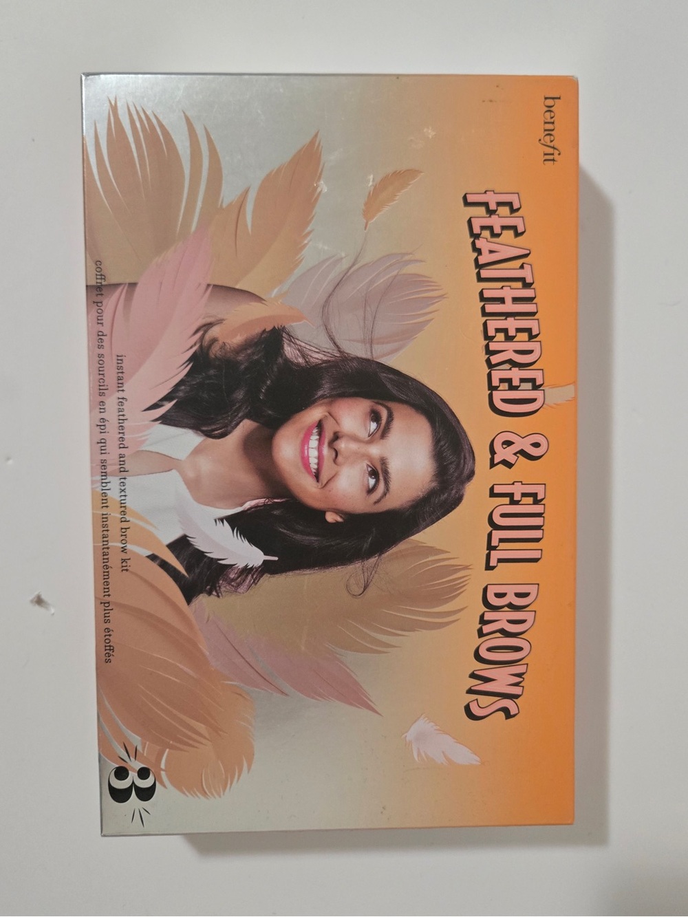 Benefit Feathered & Full Brows Eyebrow Kit Shade 3 Full Size Brow Makeup Set